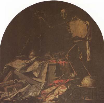 Juan de Valdes Leal Allegory of Death (mk08) Norge oil painting art